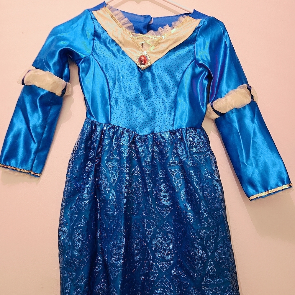 Blue Princess Kids Costume
